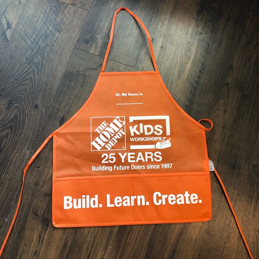 Home Depot Kids Apron